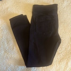 Express black mid rise jegging